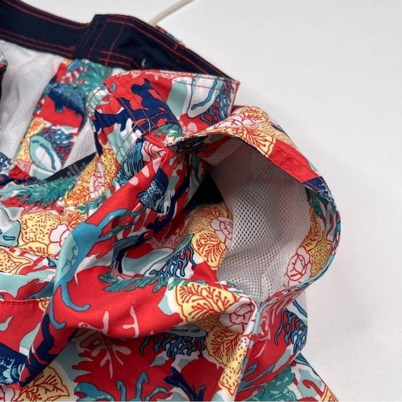 Nautica Swim Trunks Beach Vacation Resort Pool Summer Nautical Tropical Coastal - Picture 7 of 16